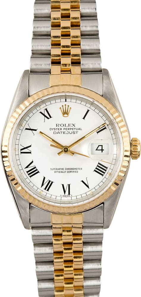 rolex day-date markers and roman numeral both two tone stainless|roman numerals vs stick markers.